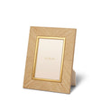 AERIN Marcello Photo Frame 5x7 in Oak Marquetry at Fig Linens and Home - Angle View