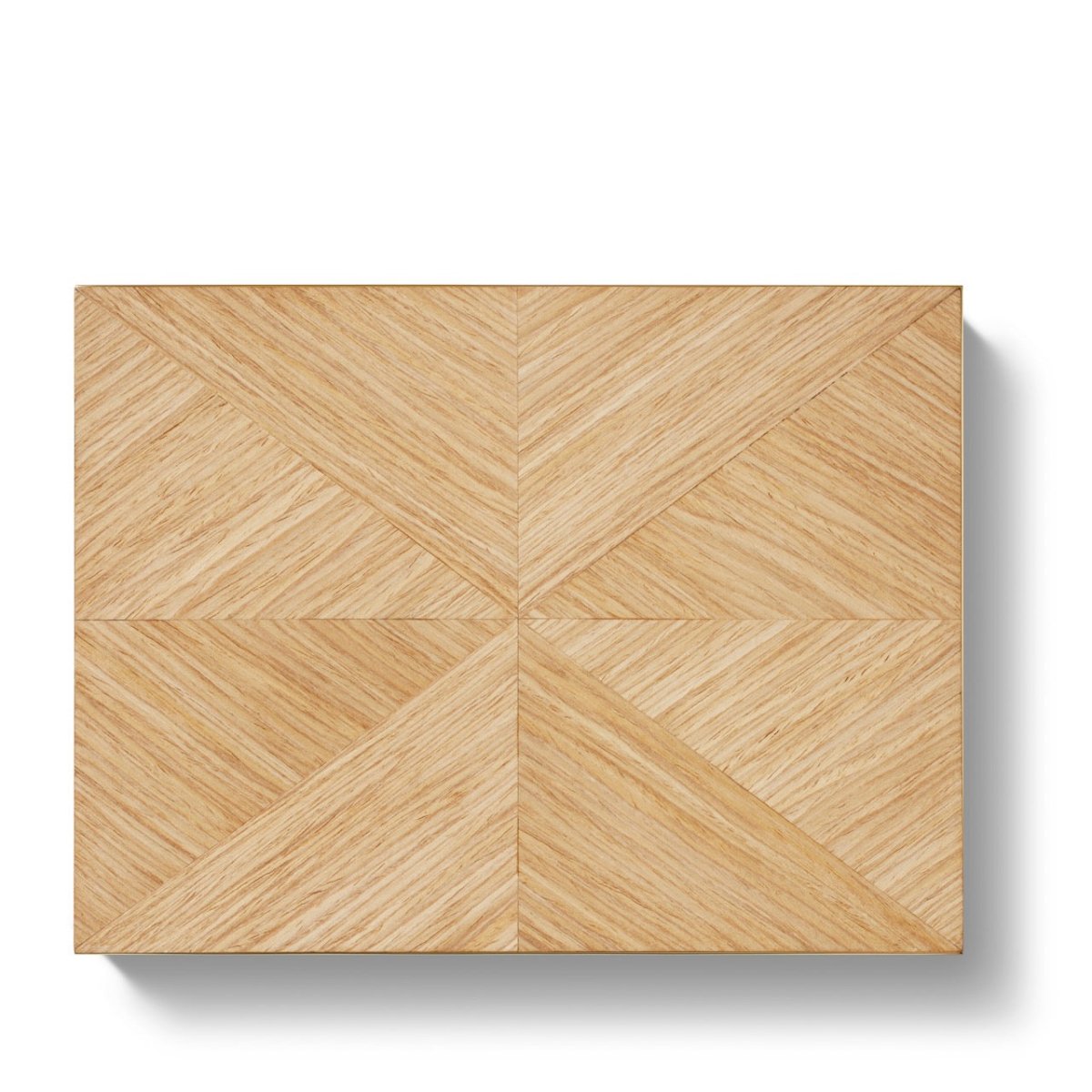 Marcello Large Box in Oak by AERIN at Fig Linens and Home - View of Top