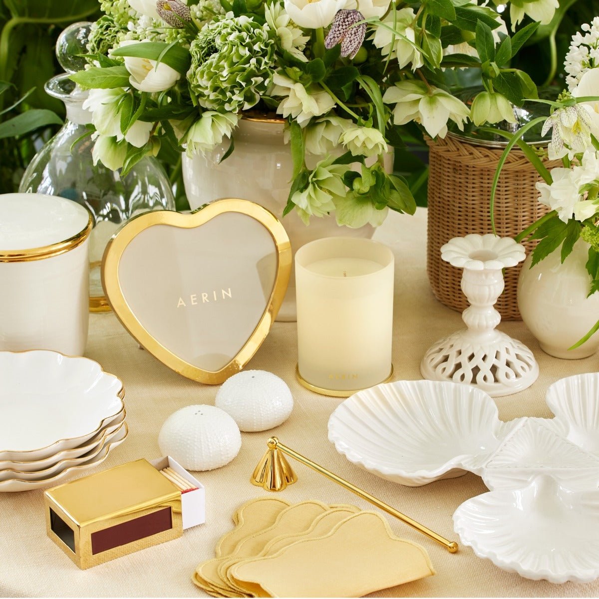 AERIN Martin Heart-Shaped Frame in Lifestyle Setting