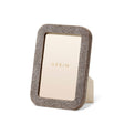 Modern Shagreen 4x6 Frame in Chocolate by AERIN at Fig Linens and Home - View 1