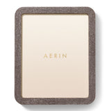 Modern Shagreen 8x10 Photo Frame in Chocolate by AERIN - Fig Linens and Home