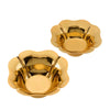 Olivia Nesting Bowls Set of 2 by AERIN 4.5" x 4.5" x 1.8" and 5.0" x 5.0" x 2.0" Brass at FIG LINENS AND HOME 1