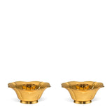 Olivia Taper Candleholders Set of 2 by AERIN - View from Side at Fig Linens and Home