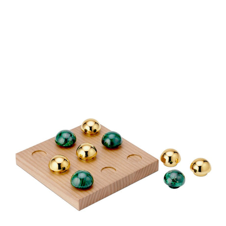 Otto Malachite Tic Tac Toe by AERIN at Fig Linens and Home 3