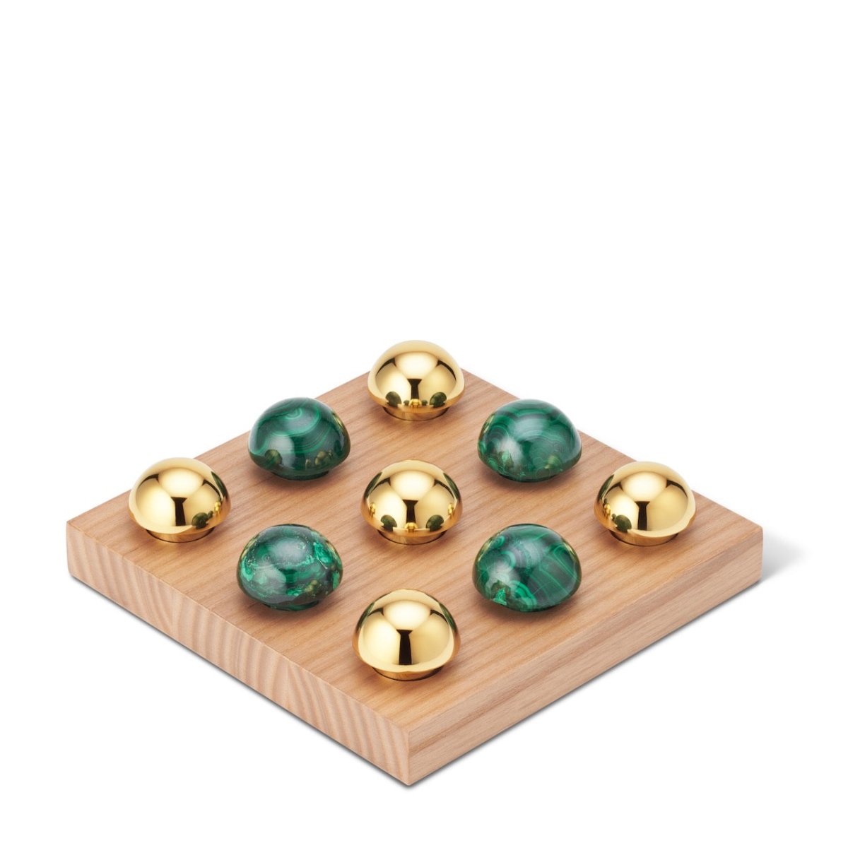 Otto Malachite Tic Tac Toe by AERIN at Fig Linens and Home 2