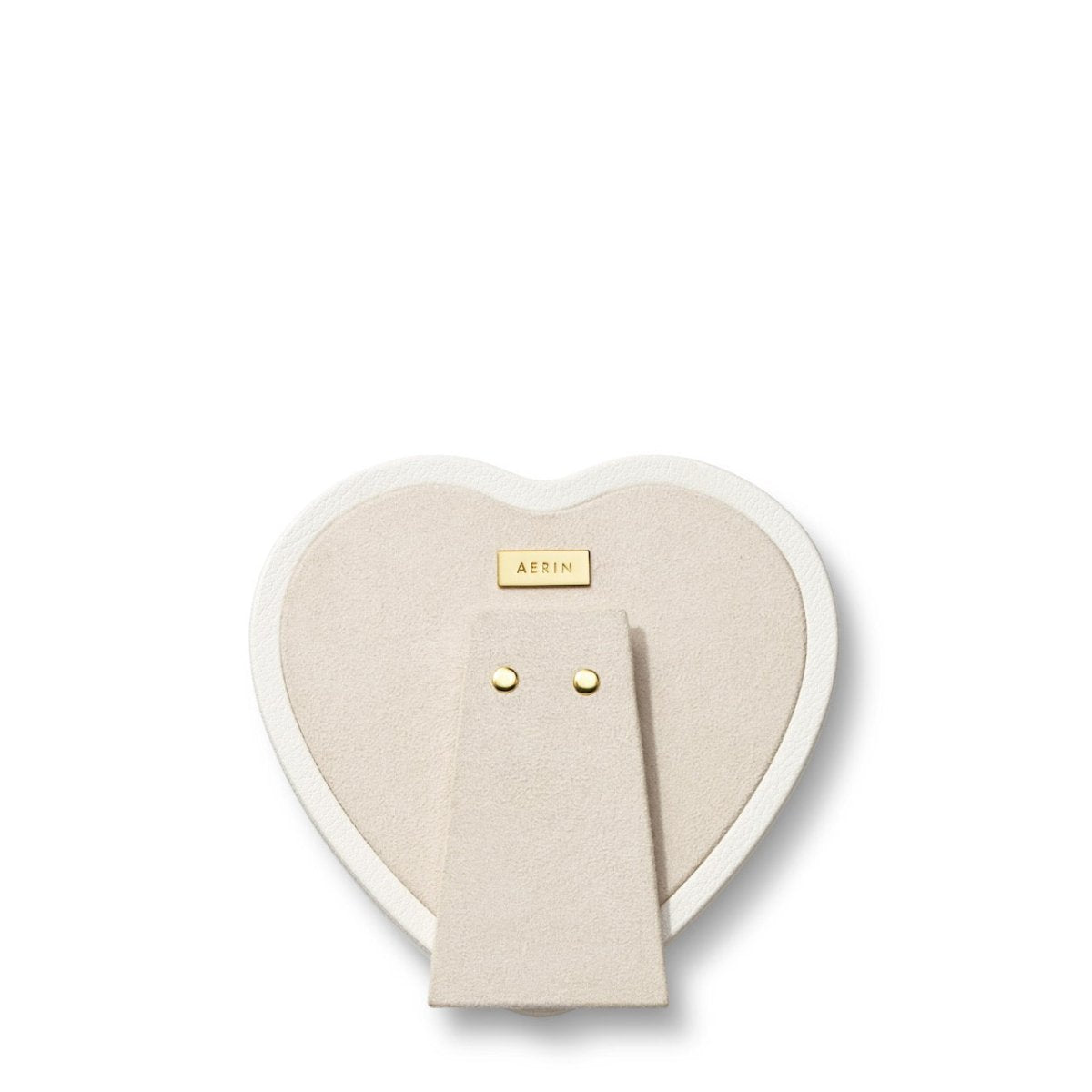 Piero Heart Frame in Shadow White by AERIN at Fig Linens and Home 3