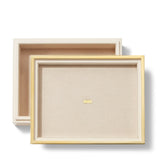 Piero Lacquer Large Box in Cream by AERIN 9.7"L x 7.6W" x 2.9H" Cream at FIG LINENS AND HOME 3