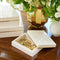 Piero Lacquer Small Box in Cream by AERIN 6.7"L x 5.1W" x 2H" Cream at FIG LINENS AND HOME 2
