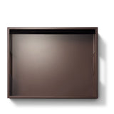 Piero Lacquer Tray in Chocolate by AERIN at Fig Linens and Home 2