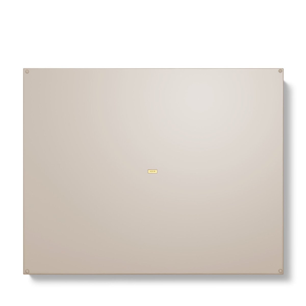 Piero Lacquer Tray in Taupe by AERIN at Fig Linens and Home Sueded Bottom