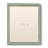 Piero Leather Frame in Eucalyptus for 8x10 Photo by AERIN at Fig Linens and Home - View 1