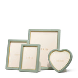 Piero Leather Frame in Eucalyptus for 8x10 Photo by AERIN at Fig Linens and Home - Grouping 1