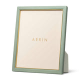 Piero Leather Frame in Eucalyptus for 8x10 Photo by AERIN at Fig Linens and Home - View 2
