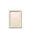 AERIN Piero Leather Photo Frame in Shadow White - 4X6 at Fig Linens and Home - View 2