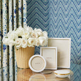 Piero Leather Frame in Shadow White - 5X7 by AERIN Overall 6.1" x 8.1" x 0.9" for 5"x 7" Photo Shadow White at FIG LINENS AND HOME 2