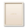 Piero Leather Frame in Shadow White - 8X10 by AERIN at Fig Linens and Home View 2