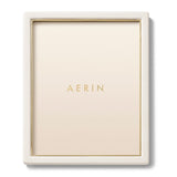 Piero Leather Frame in Shadow White - 8X10 by AERIN at Fig Linens and Home View 2