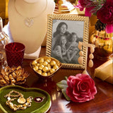 Porcelain Rose in Rouge by AERIN at Fig Linens and Home - LIfestyle View