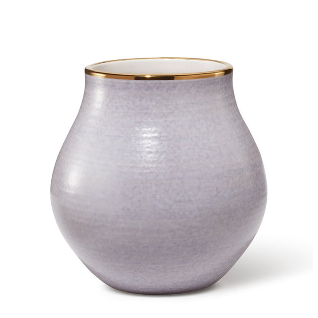 Romina Large Vase in Lavender Haze by AERIN at Fig Linens and Home - View 1