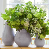 Romina Large Vase in Lavender Haze by AERIN at Fig Linens and Home - Lifestyle View