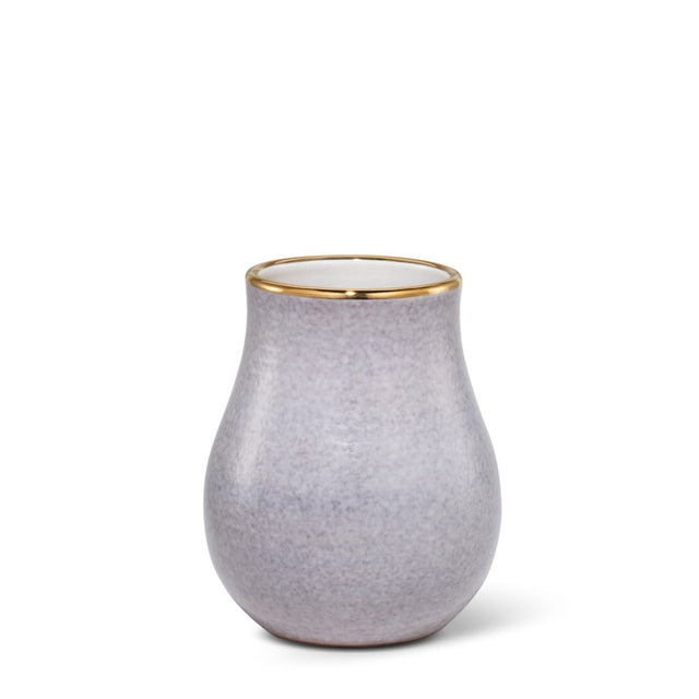 Romina Small Vase in Lavender Haze by AERIN at Fig Linens and Home