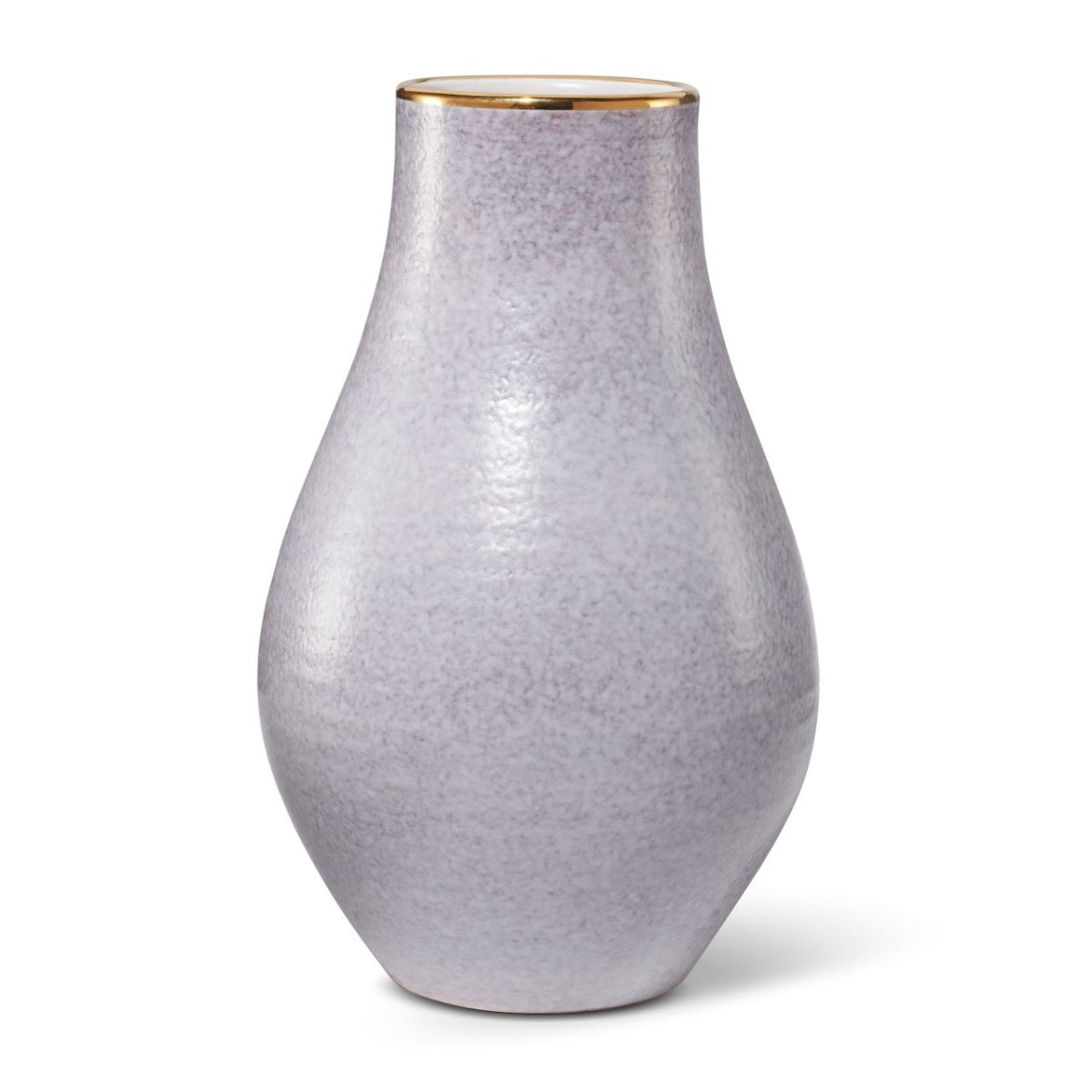 Romina Tall Vase in Lavender Haze by AERIN 8.9" x 8.9" x 14.0" Lavender Haze at FIG LINENS AND HOME 1