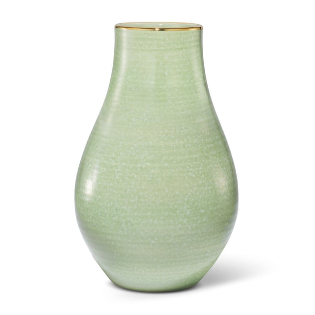 Romina Tall Vase in Sage by AERIN at Fig Linens and Home