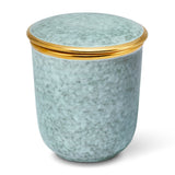 Blue Savoy Candle in Orange Blossom 24.7 oz by AERIN - Closed Lid