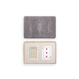 Shagreen Card Set in Chocolate by AERIN at Fig Linens and Home - View 2
