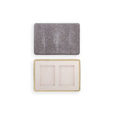 Shagreen Card Set in Chocolate by AERIN at Fig Linens and Home - View 5
