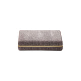 Shagreen Card Set in Chocolate by AERIN at Fig Linens and Home - Closed Container