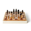 Shagreen Chess Set in Cream by AERIN at Fig Linens and Home