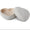 Shagreen Heart Box in Dove by AERIN shown with open lid - Fig Linens and Home