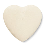 Shagreen Heart Hand Mirror in Cream by AERIN at Fig Linens and Home - Back View 2