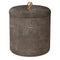 Shagreen Ice Bucket in Chocolate by AERIN | Barware at Fig Linens and Home