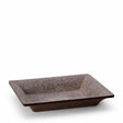 Shagreen Rectangular Vide Poche in Chocolate by AERIN at Fig Linens and Home