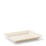 Shagreen Small Tray in Cream by AERIN 12.2" x 9.9" x 1.4" Cream at FIG LINENS AND HOME 1