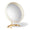 Shagreen Vanity Mirror in Cream by AERIN at Fig Linens and home - 1