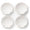 Shell Appetizer Plates Set of 4 by AERIN at Fig Linens and Home 4