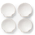 Shell Appetizer Plates Set of 4 by AERIN at Fig Linens and Home 4
