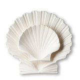Shell Platter in Large by AERIN shown with Smaller Shell at Fig Linens and Home