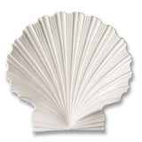 Shell Platter in Large by AERIN - Cream Ceramic Platter at Fig Linens and Home 1