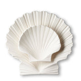 AERIN Shell Platter in Medium shown with smaller Shell
