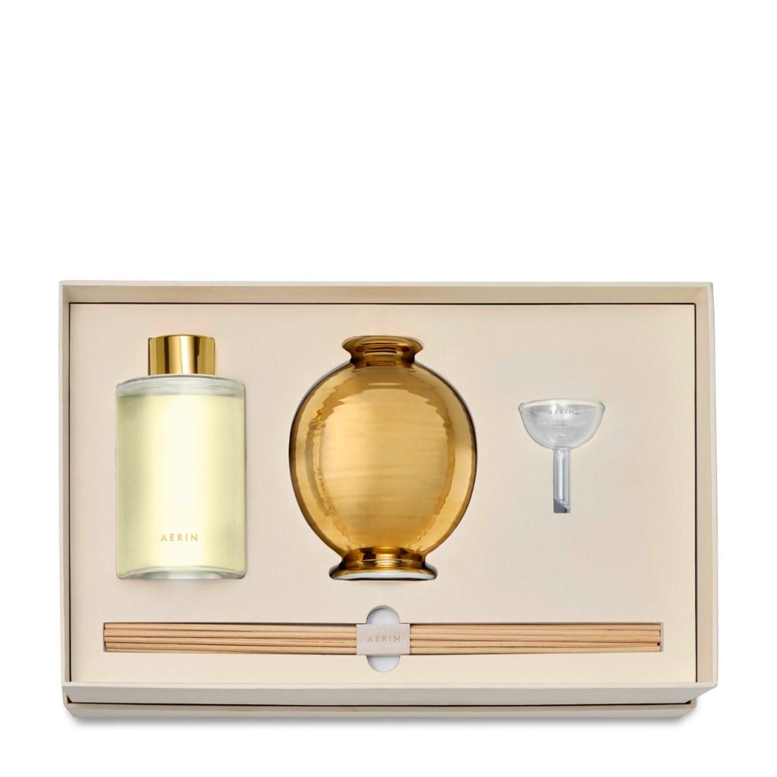 Siena L'Ansecoy Orange Blossom Diffuser Set in Gold by AERIN 4