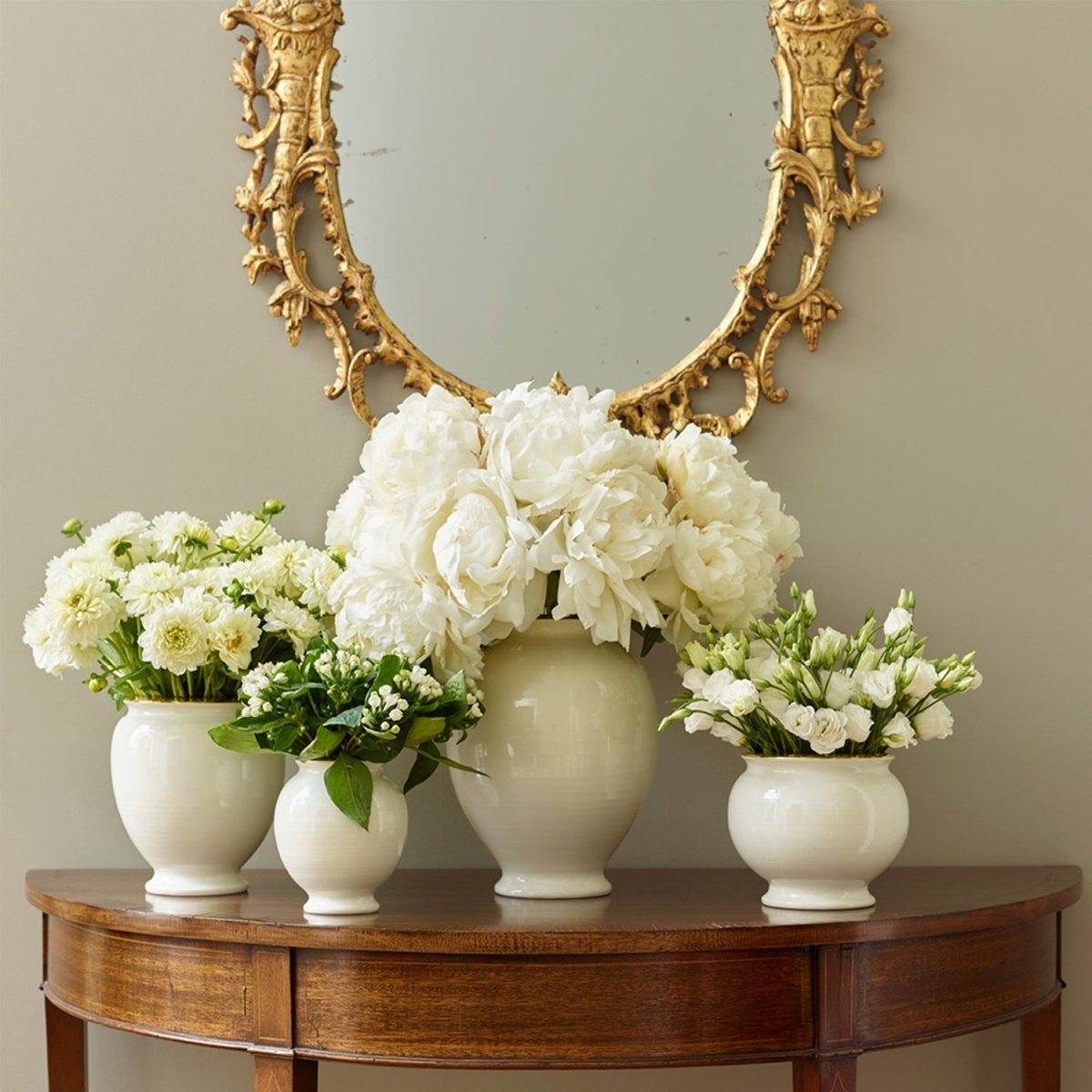 Siena Large Vase in Cream by AERIN Figlinensandhome 3