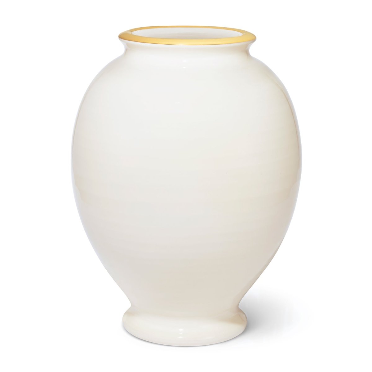 Siena Large Vase in Cream by AERIN Figlinensandhome 1