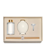 Siena Uzes Tuberose Diffuser Set in Cream by AERIN - Boxed Set All Pieces