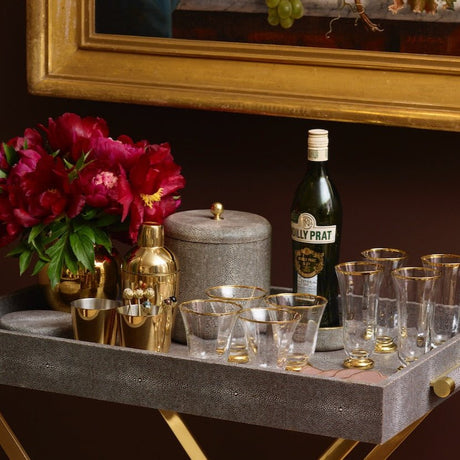 Sophia Tumblers Set of 4 by AERIN - Lifestyle with other Barware