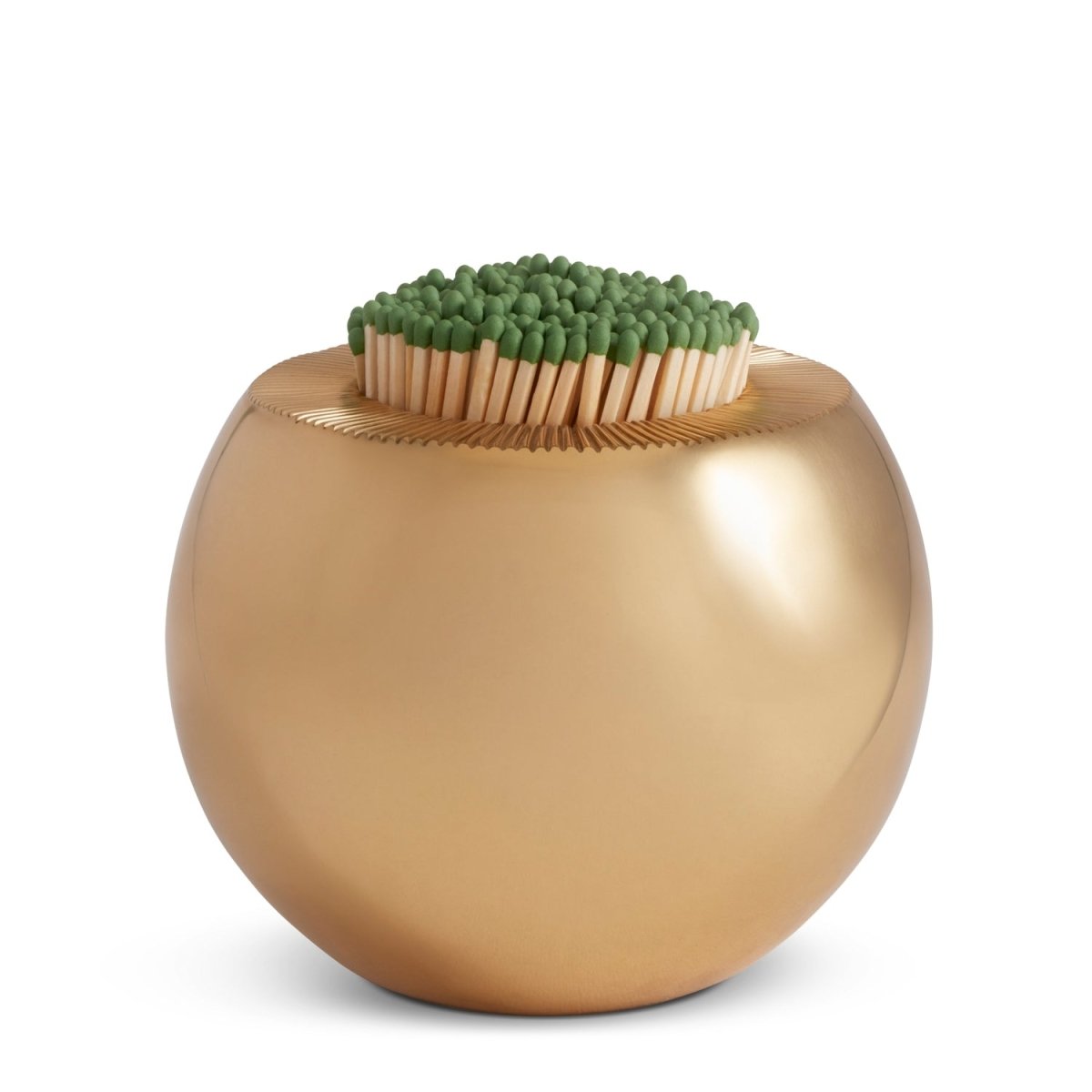 Sphere Match Striker by AERIN 2.7" x 3.5" Gold at FIG LINENS AND HOME 1
