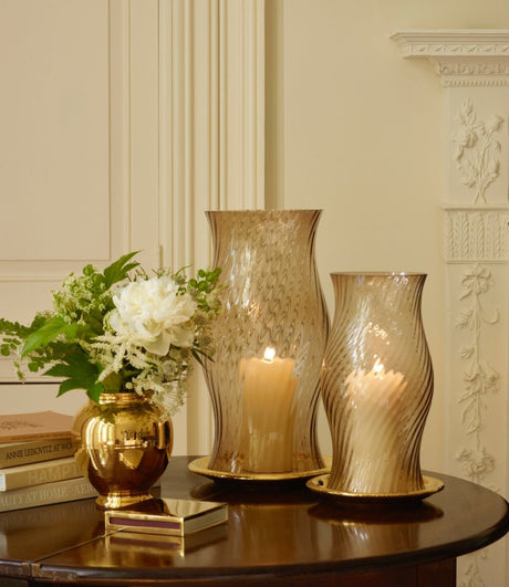 AERIN Square Matchbox Sleeve with Matches at Fig Linens and Home  - Lifestyle Photo in Luxury Home